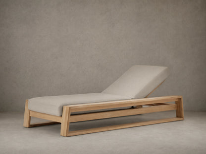 Canyon Outdoor Teak Chaise