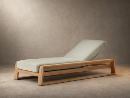 Canyon Outdoor Teak Chaise