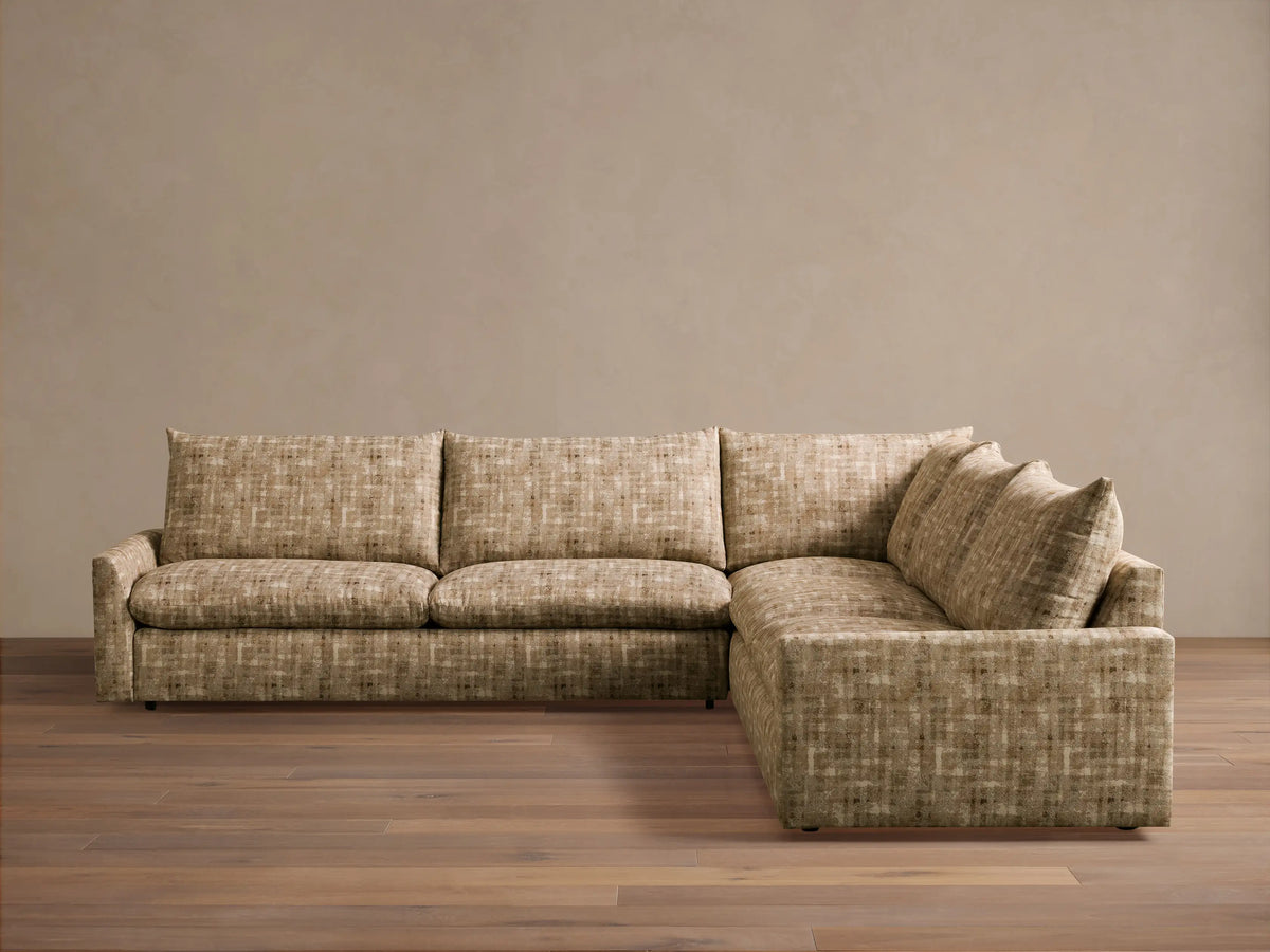 Calistoga Three-Piece Corner Sectional