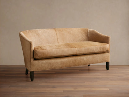 Giles Leather 64" Settee (1 of 5)