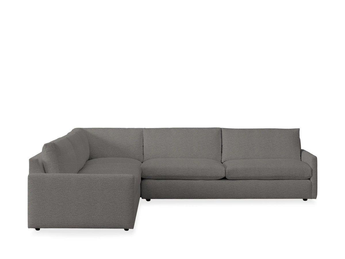 Kipton Slim Arm Three-Piece Corner Sectional