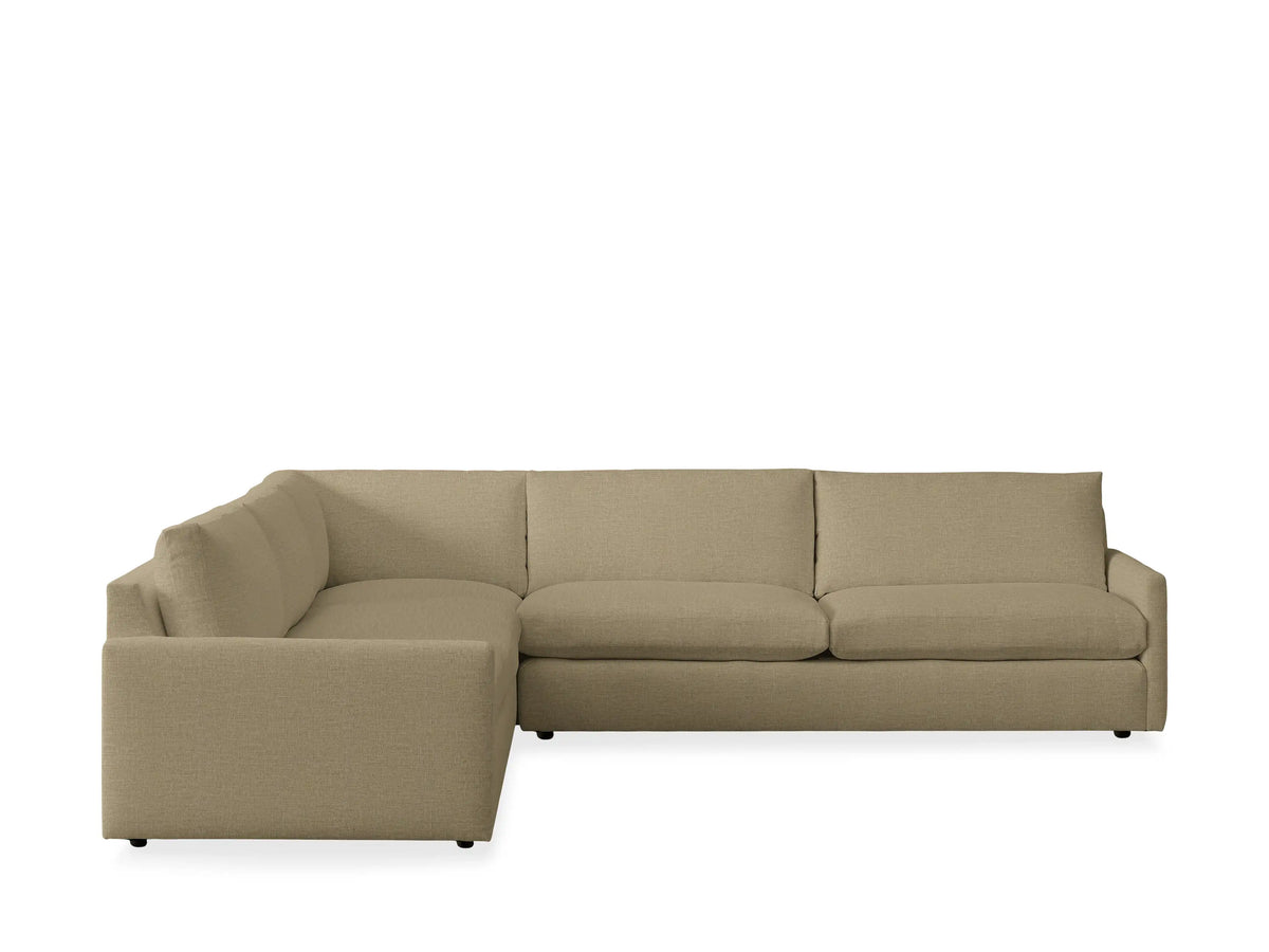 Kipton Slim Arm Three-Piece Corner Sectional