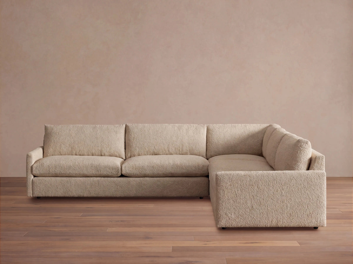Kipton Slim Arm Three-Piece Corner Sectional