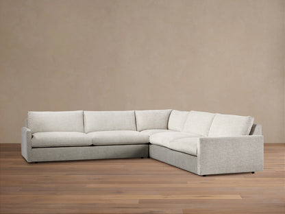 Kipton Slim Arm Three-Piece Corner Sectional