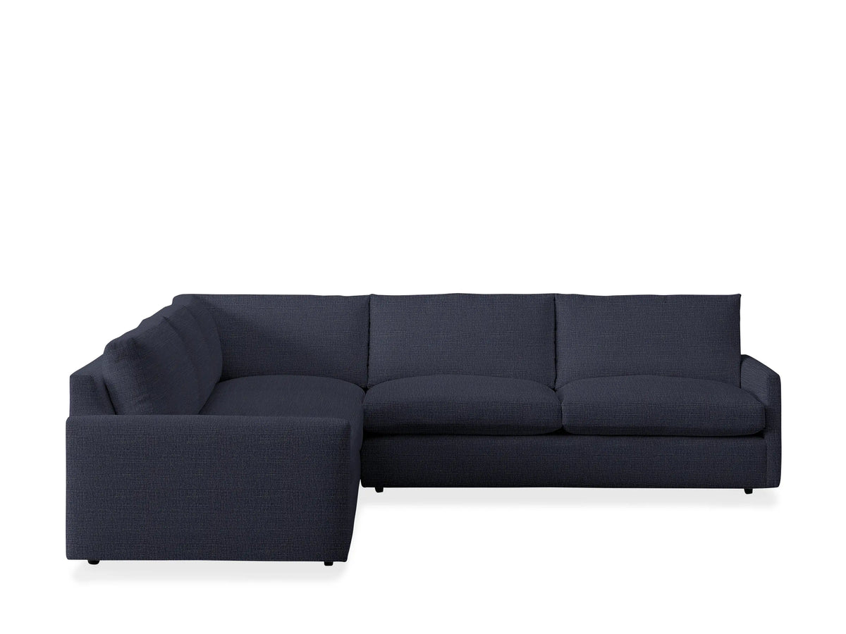Kipton Slim Arm Three-Piece Corner Sectional