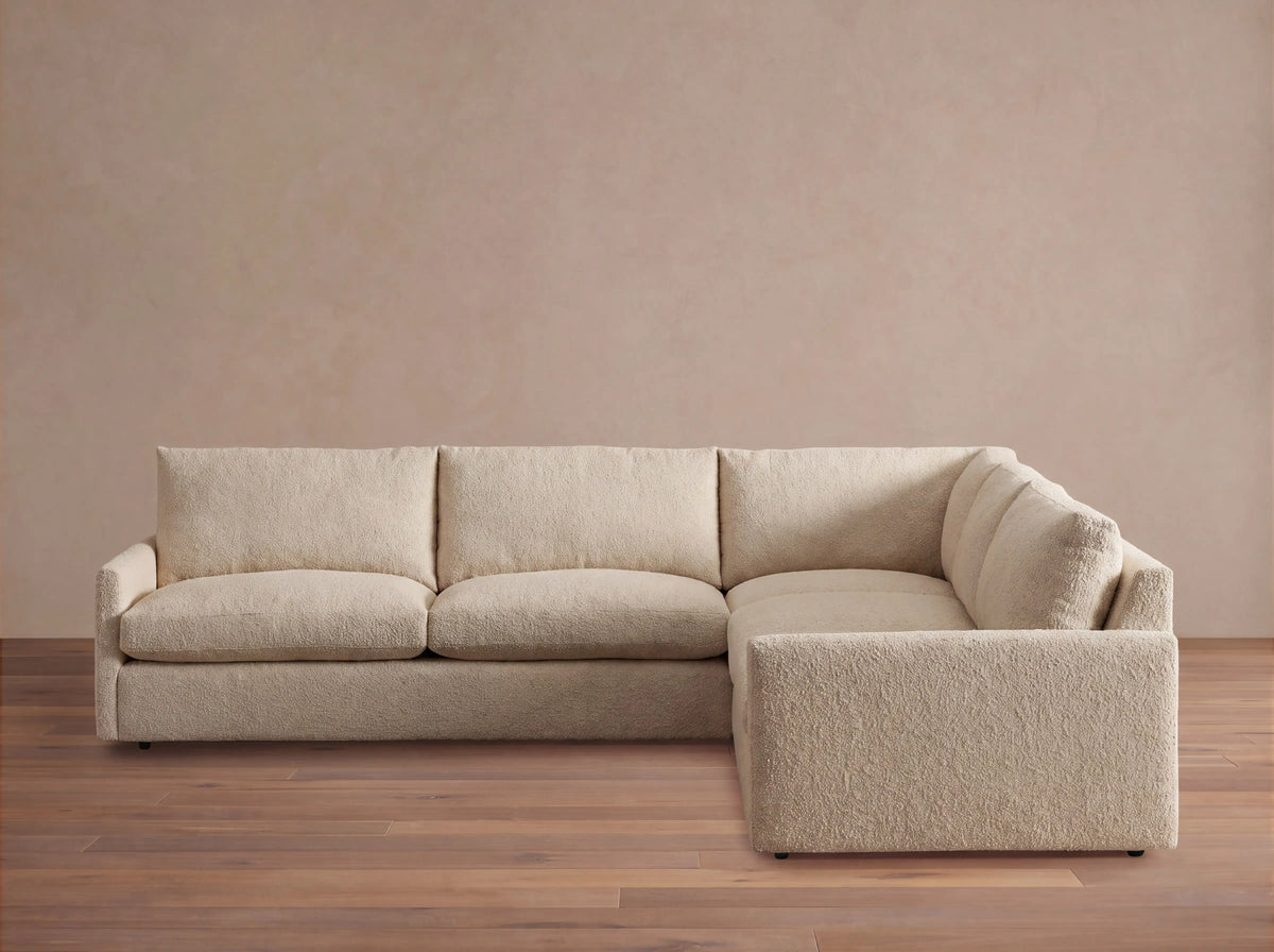 Kipton Slim Arm Three-Piece Corner Sectional