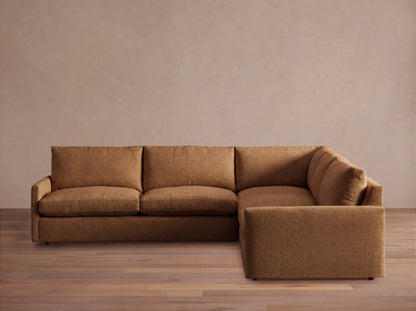Kipton Slim Arm Three-Piece Corner Sectional