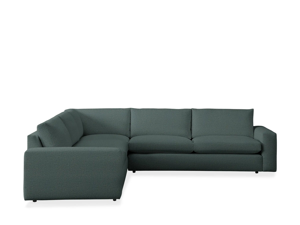 Kipton Wide Arm Three-Piece Corner Sectional
