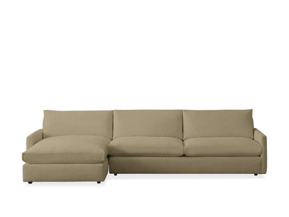 Kipton Slim Arm Two-Piece Chaise Sectional