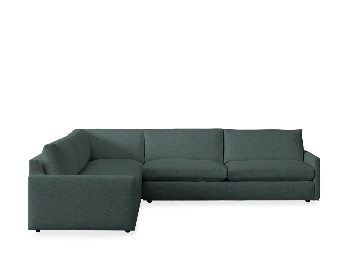 Kipton Slim Arm Three-Piece Corner Sectional