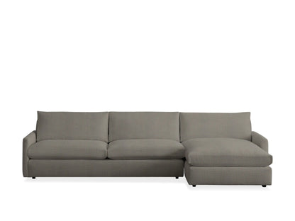 Kipton Slim Arm Two-Piece Chaise Sectional