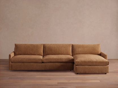 Kipton Slim Arm Two-Piece Chaise Sectional