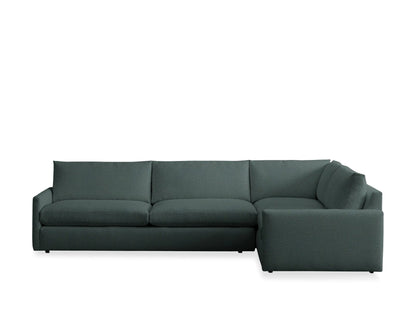 Kipton Slim Arm Two-Piece Chaise Sectional