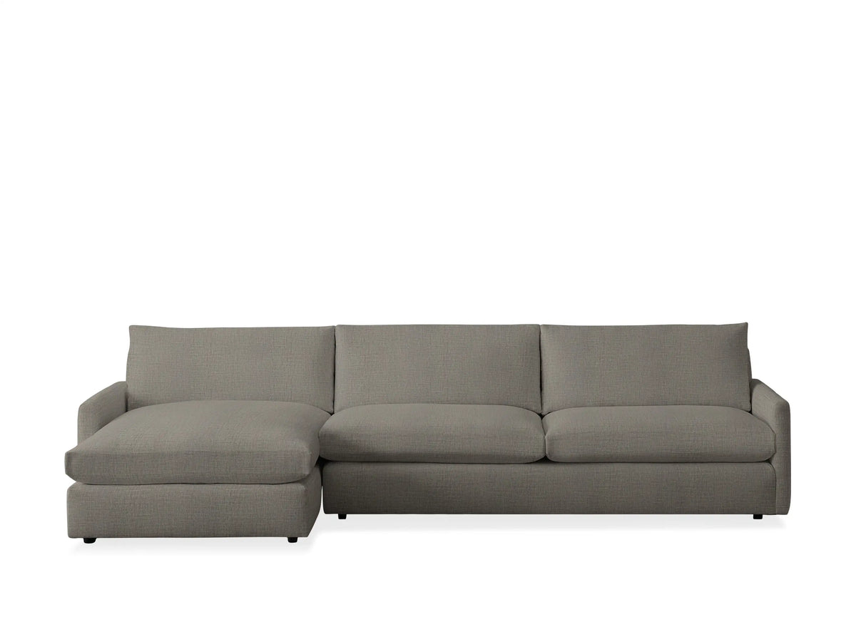 Kipton Slim Arm Two-Piece Chaise Sectional