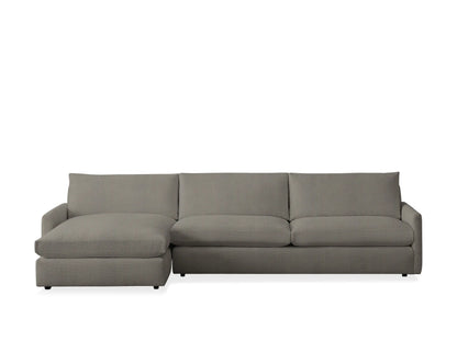 Kipton Slim Arm Two-Piece Chaise Sectional