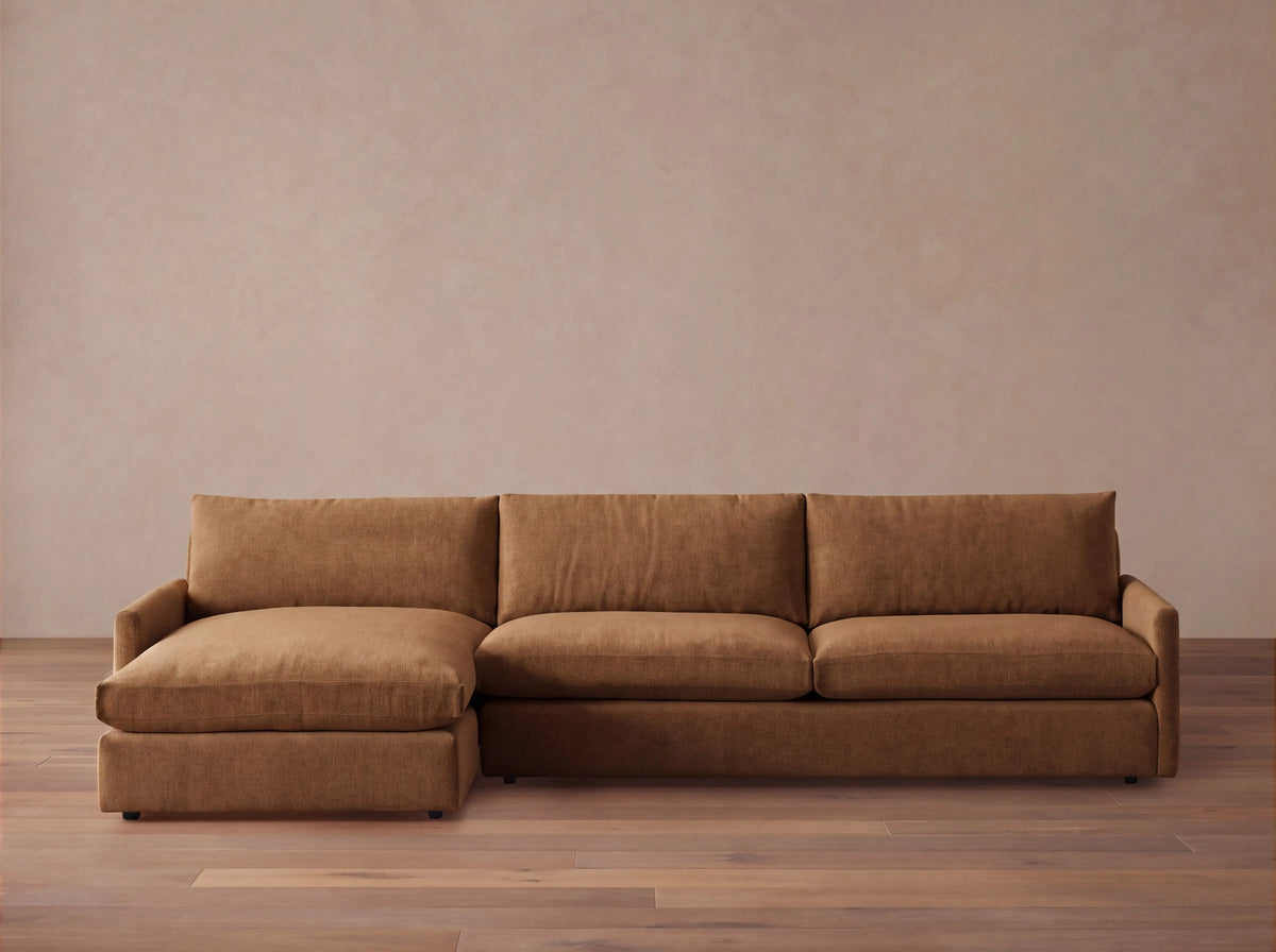 Kipton Slim Arm Two-Piece Chaise Sectional