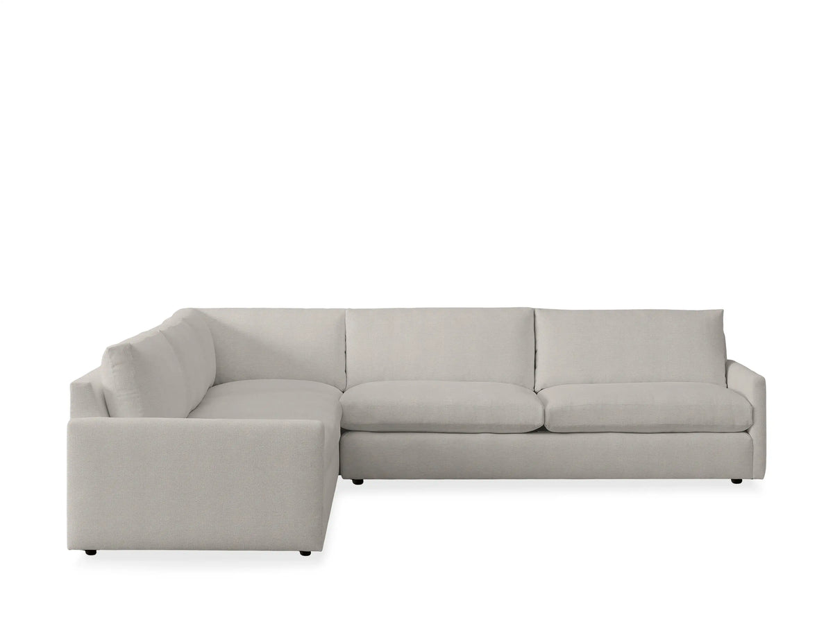 Kipton Slim Arm Three-Piece Corner Sectional