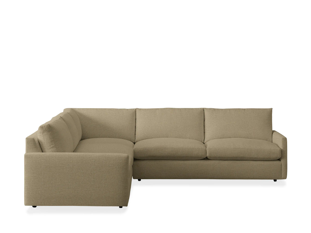 Kipton Slim Arm Three-Piece Corner Sectional
