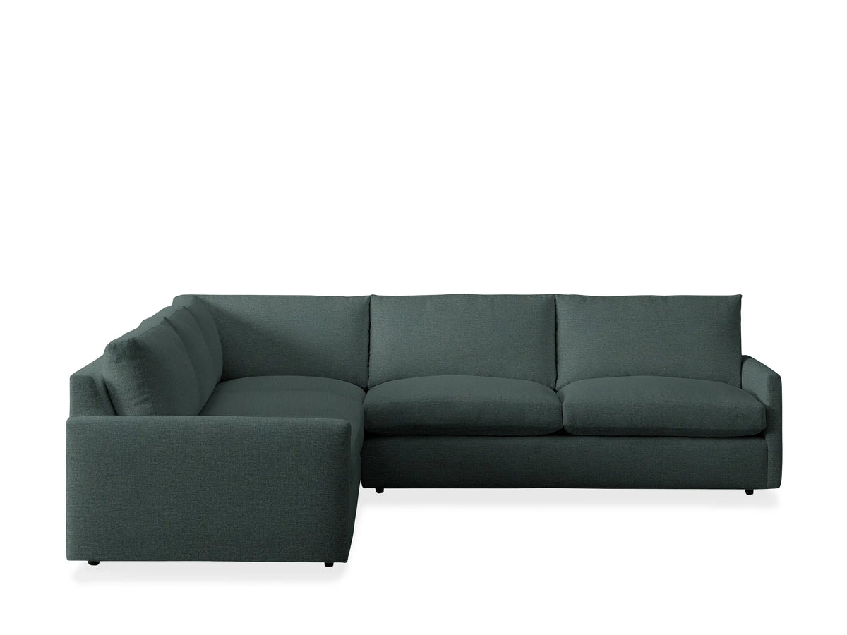 Kipton Slim Arm Three-Piece Corner Sectional