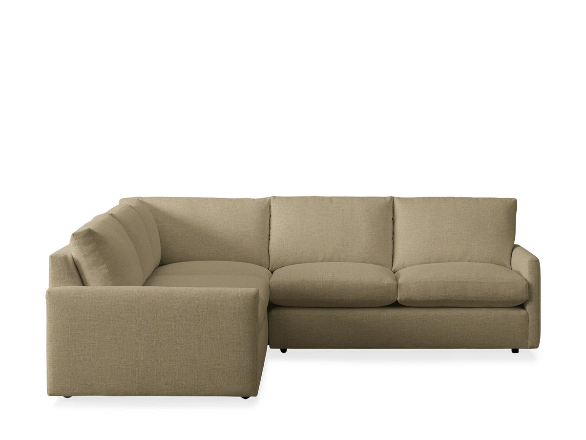 Kipton Slim Arm Three-Piece Corner Sectional