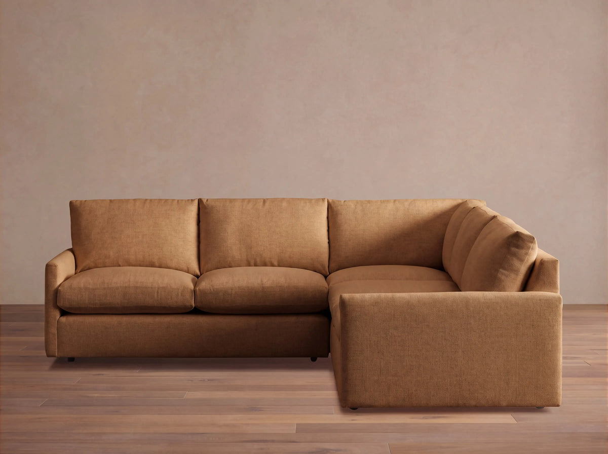 Kipton Slim Arm Three-Piece Corner Sectional