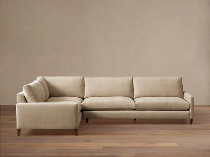 Kipton Slim Arm Elevated Two-Piece Sectional