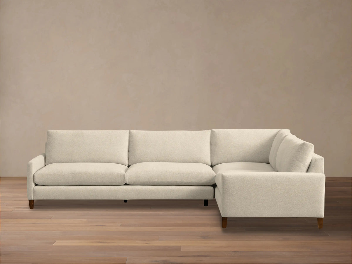 Kipton Slim Arm Elevated Two-Piece Sectional