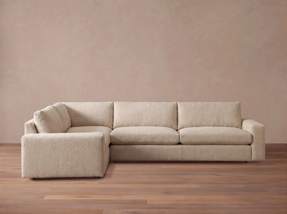 Kipton Wide Arm Two-Piece Sectional