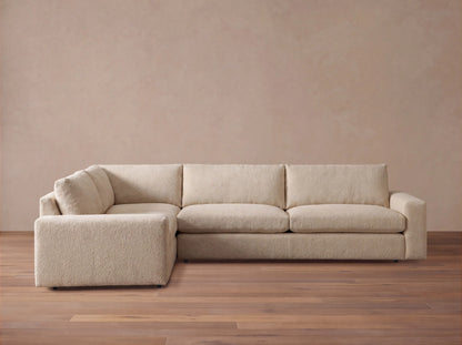 Kipton Wide Arm Two-Piece Sectional