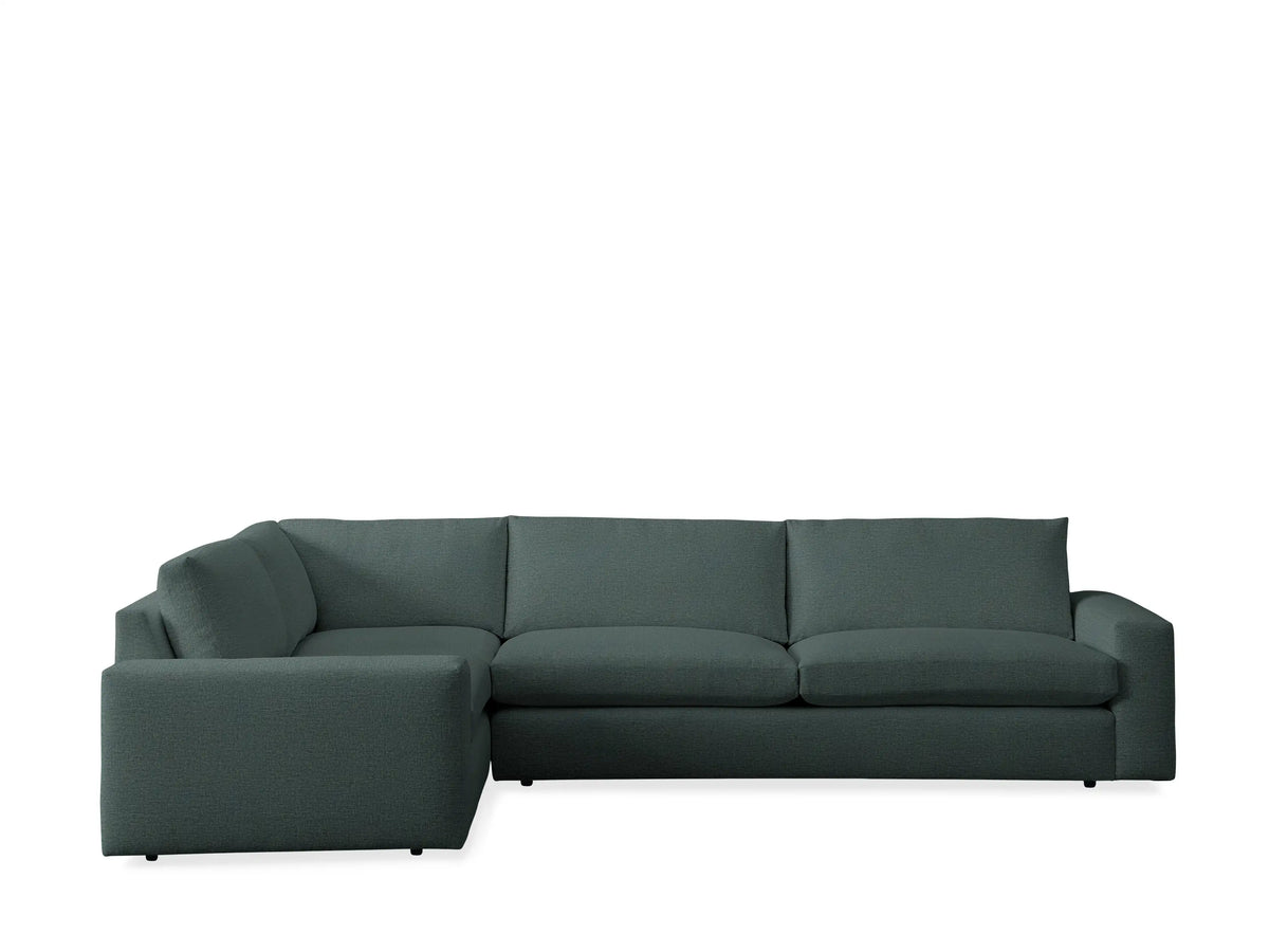 Kipton Wide Arm Two-Piece Sectional