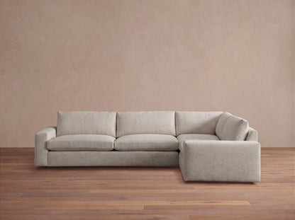 Kipton Wide Arm Two-Piece Sectional