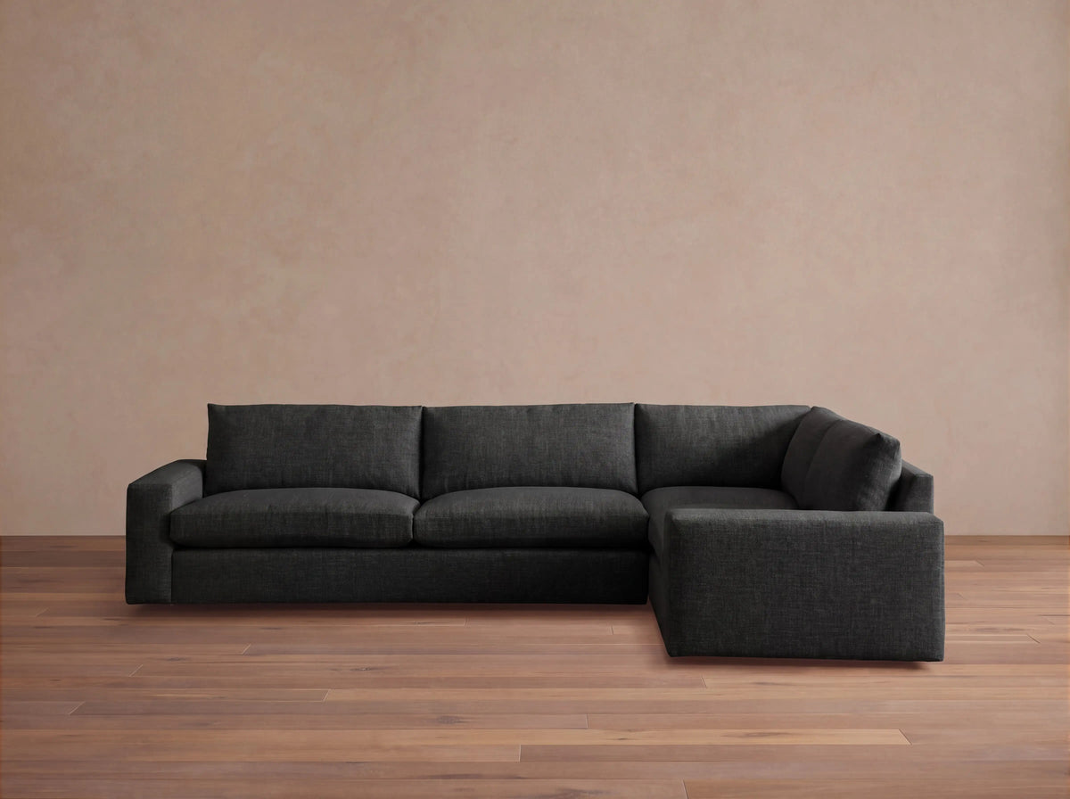 Kipton Wide Arm Two-Piece Sectional