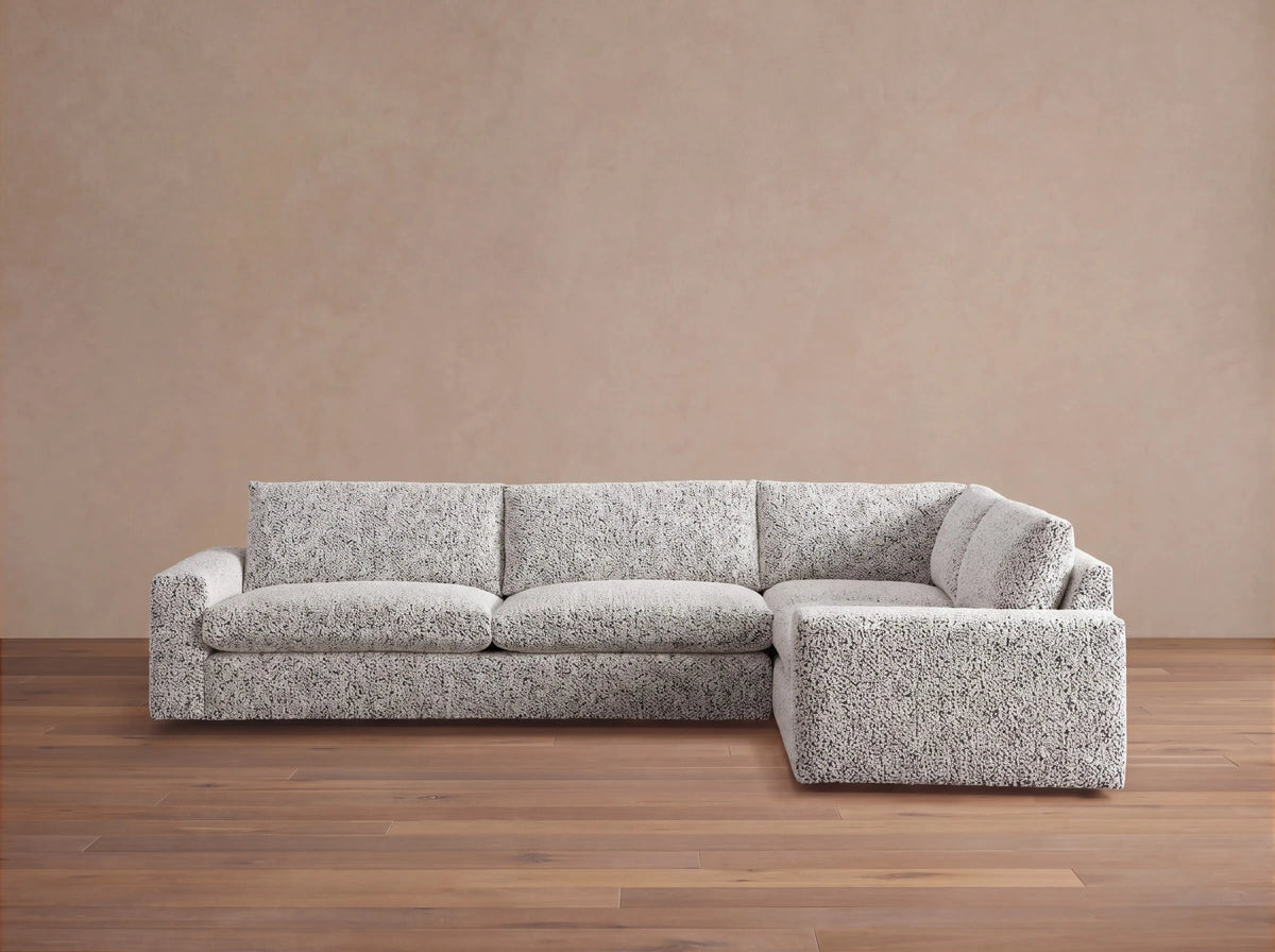 Kipton Wide Arm Two-Piece Sectional