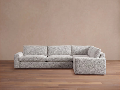 Kipton Wide Arm Two-Piece Sectional