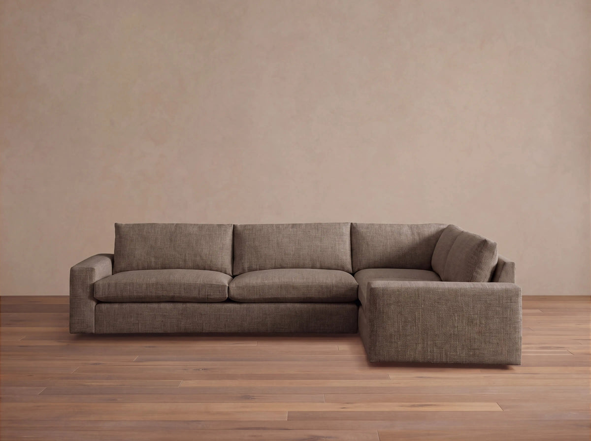 Kipton Wide Arm Two-Piece Sectional