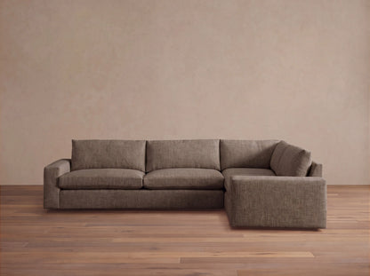 Kipton Wide Arm Two-Piece Sectional