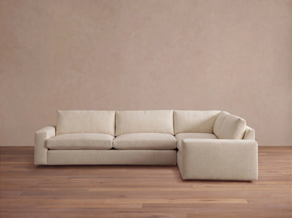 Kipton Wide Arm Two-Piece Sectional