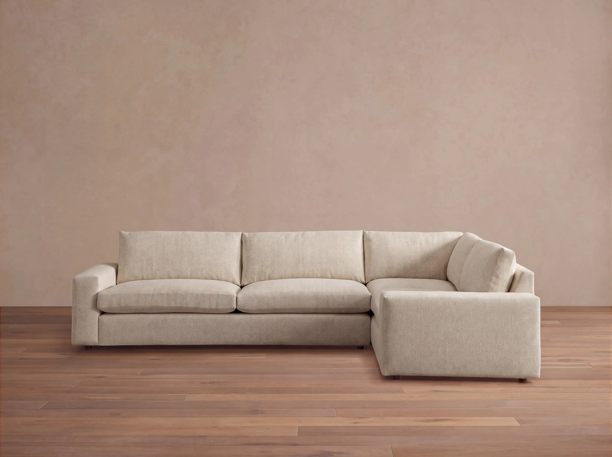 Kipton Wide Arm Two-Piece Sectional