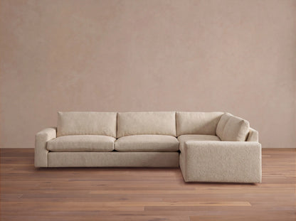 Kipton Wide Arm Two-Piece Sectional
