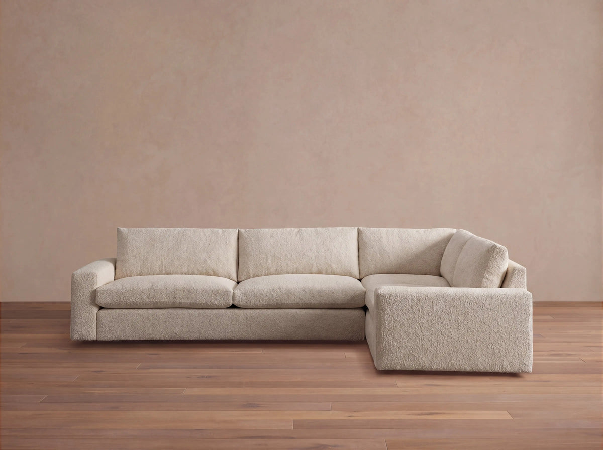 Kipton Wide Arm Two-Piece Sectional