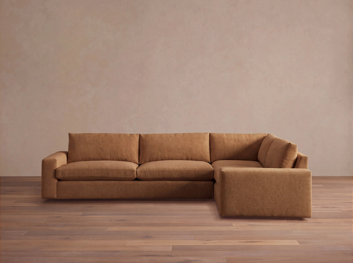 Kipton Wide Arm Two-Piece Sectional