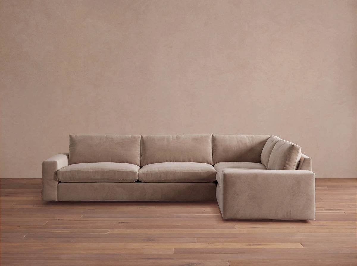 Kipton Wide Arm Two-Piece Sectional