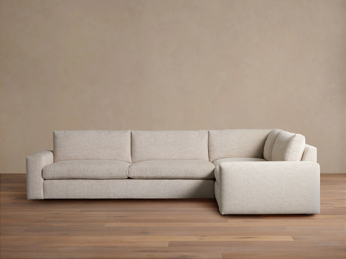 Kipton Wide Arm Two-Piece Sectional