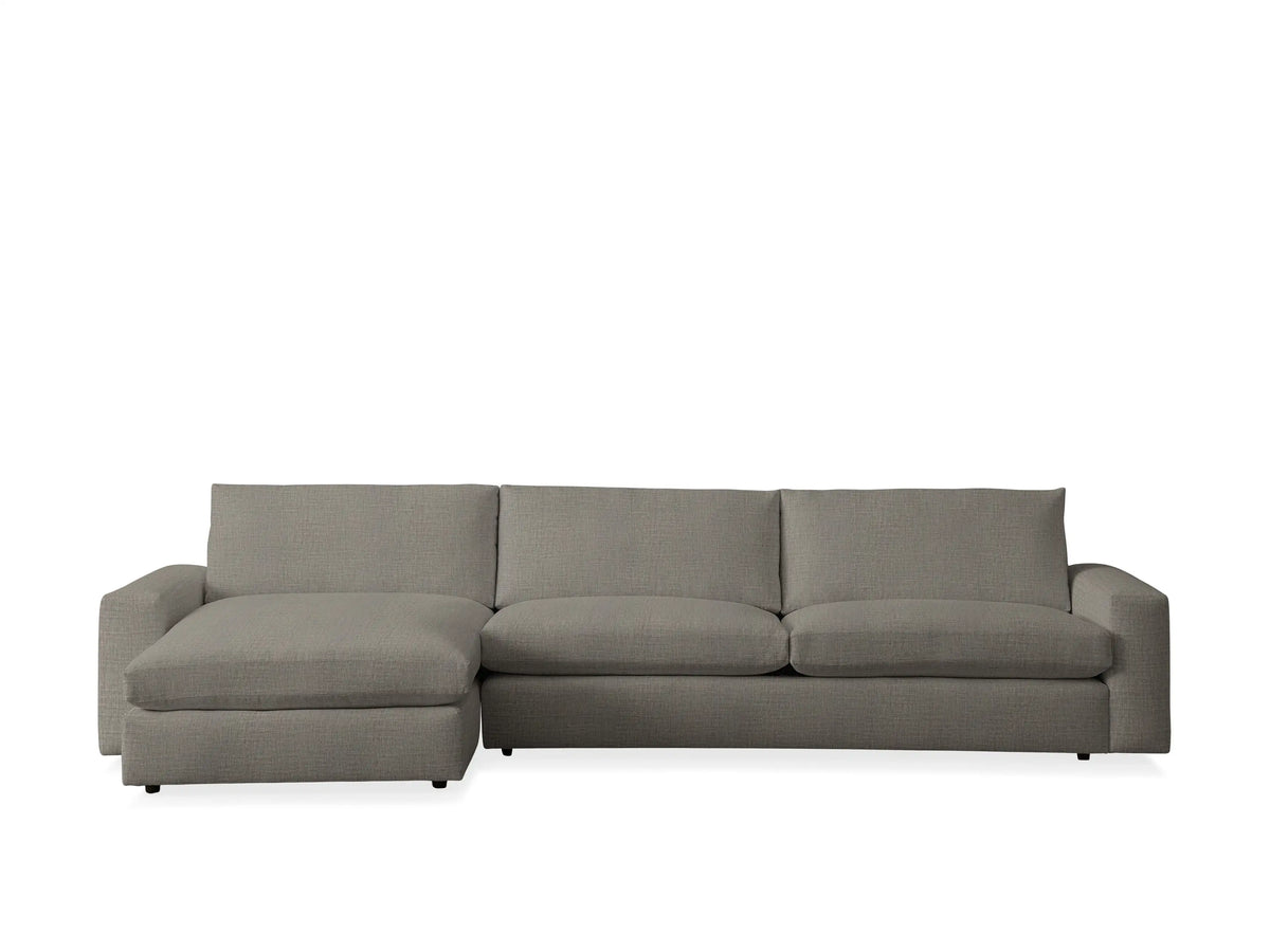 Kipton Wide Arm Two-Piece Chaise Sectional