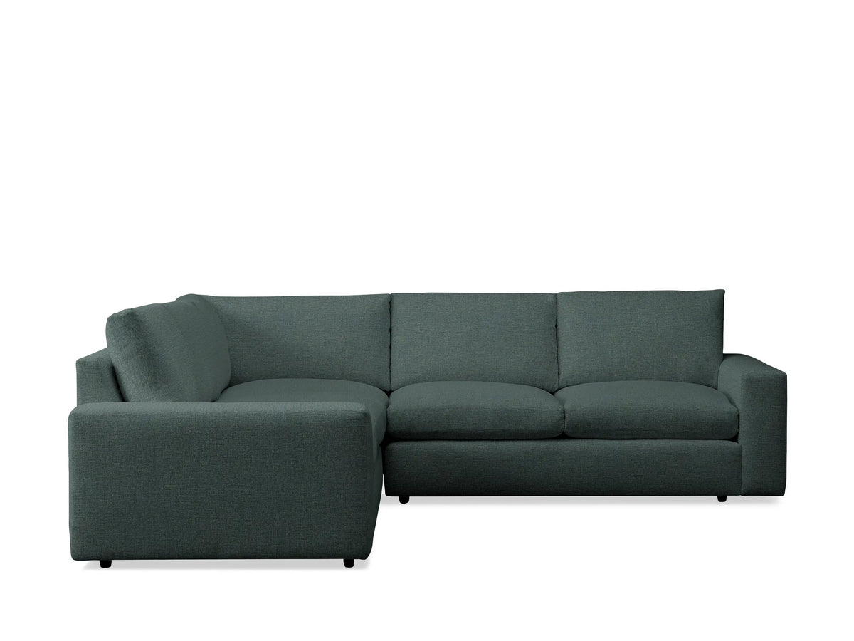 Kipton Wide Arm Three-Piece Corner Sectional