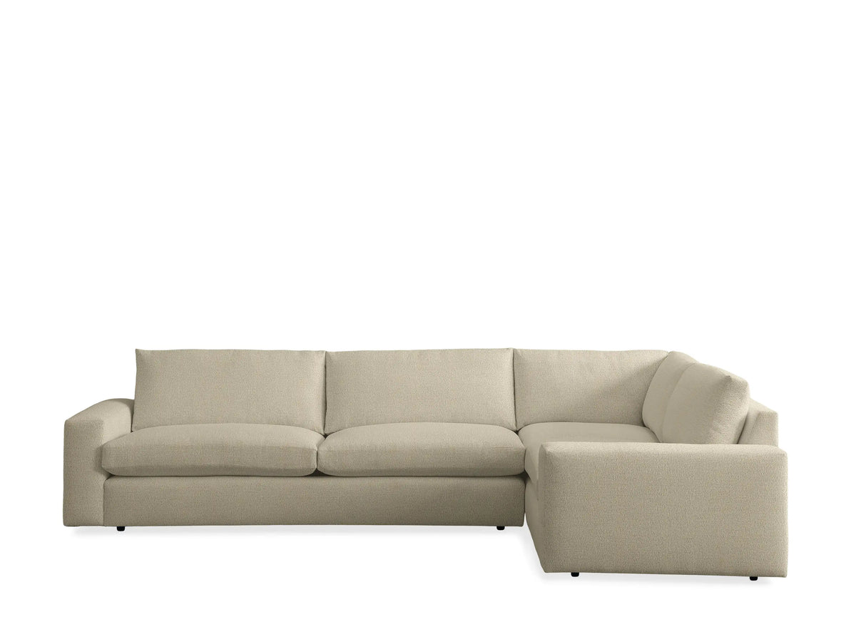 Kipton Wide Arm Two-Piece Sectional