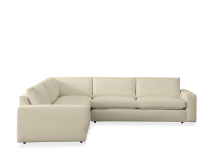 Kipton Wide Arm Three-Piece Corner Sectional