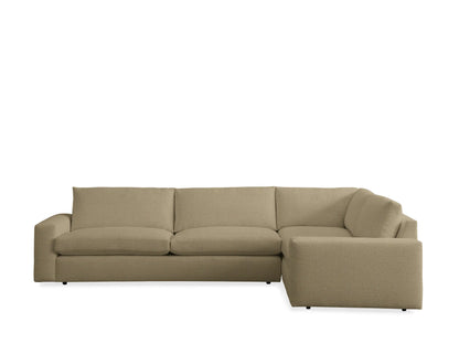Kipton Wide Arm Two-Piece Sectional