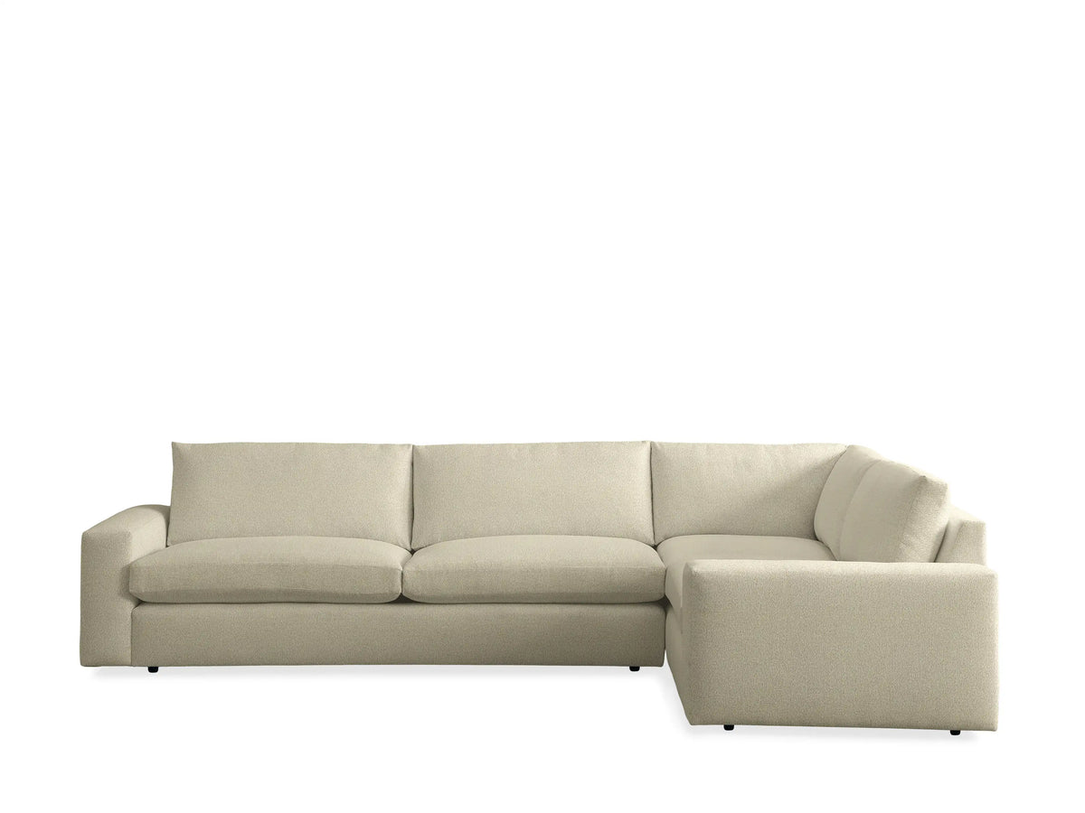 Kipton Wide Arm Two-Piece Sectional