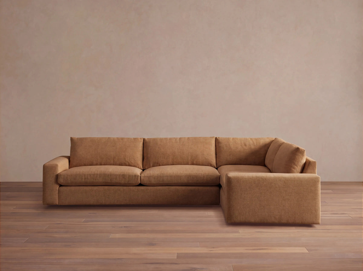 Kipton Wide Arm Two-Piece Sectional
